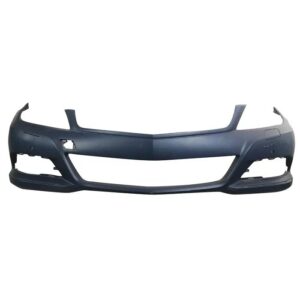 Mercedes Benz - W204 Front Bumper With PDC, Washer Hole 2011-2013