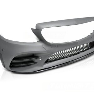 Mercedes Benz W205 Front Bumper With PDC Holes (2014-2020)
