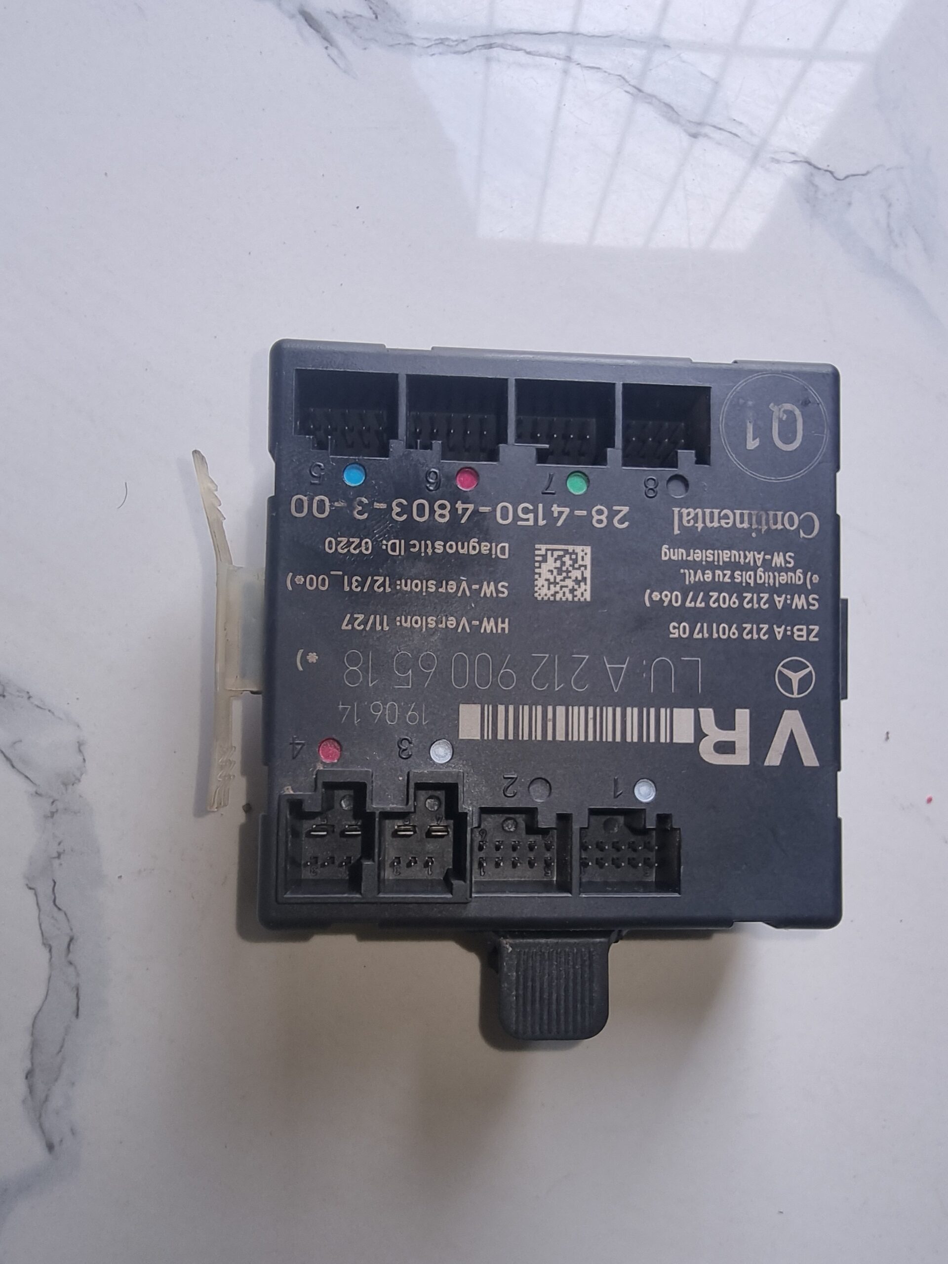 Mercedes Benz W204, Control Module, A2129006518,A212901705,