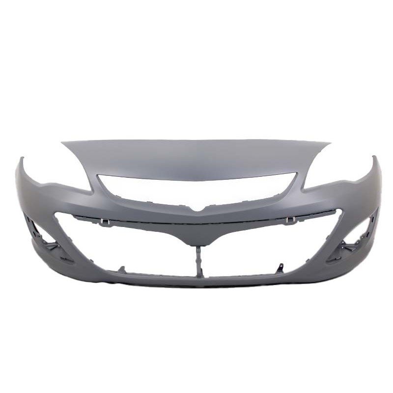 Opel Astra J, Front Bumper, with foglights holes (2013-2017)