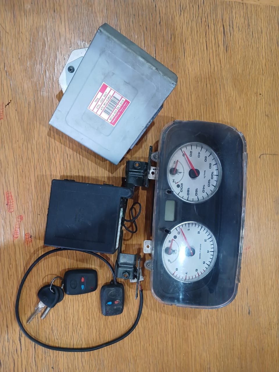 Tata Indica Lock Set, ECU, BCM, Key, Ignition, 475MPI-EUR02, 270254909919
