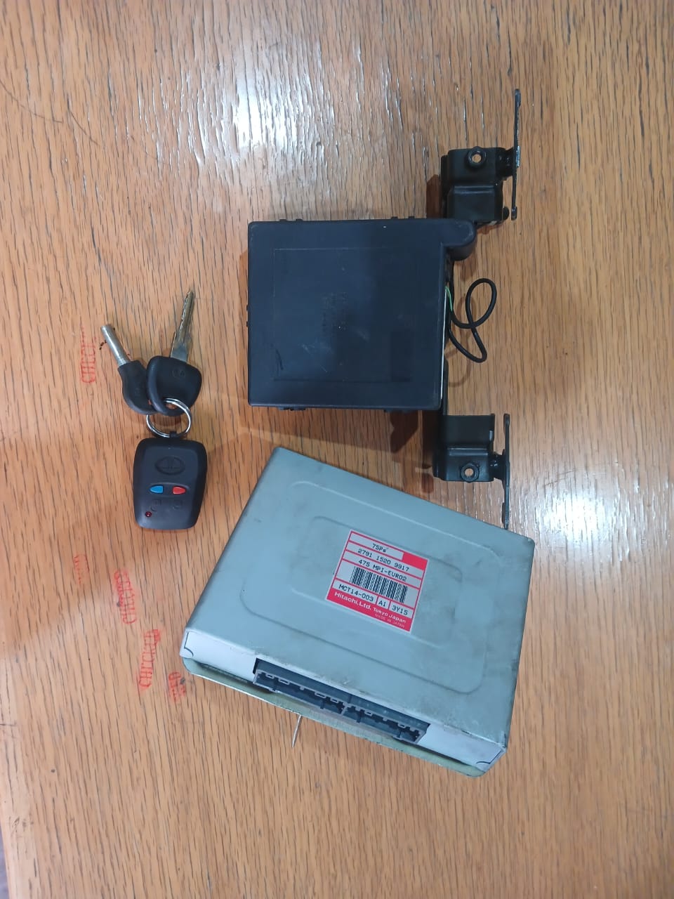 Tata Indica Lock Set, ECU, BCM, Key, Ignition, 475MPI-EUR02, 270254909919 - Image 4