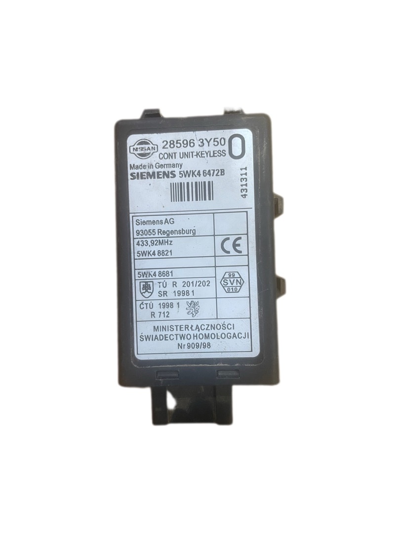 Nissan Control Unit Keyless 5WK48821